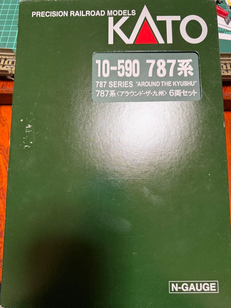 【室内灯有】KATO 10-590 787系(アラウンド・ザ・九州)6両セット