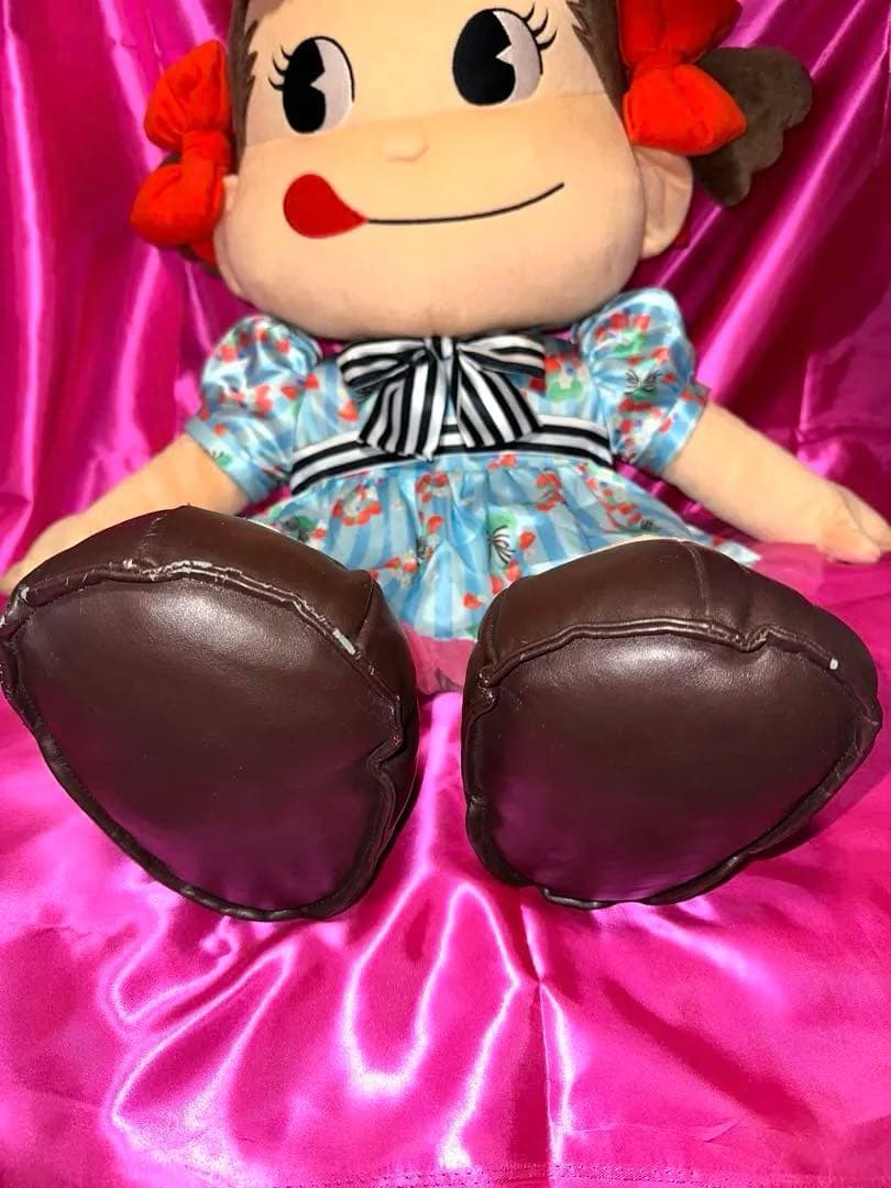 【超激レア‼️】不二家　ペコちゃん　ファミリークラブ　ジャンボペコちゃん