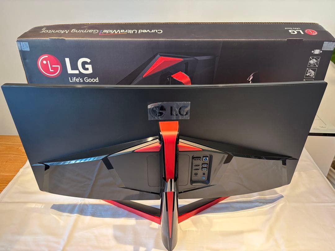 【美品】LG ゲーミングモニター 34UC79G-B 34インチ 144Hz曲面