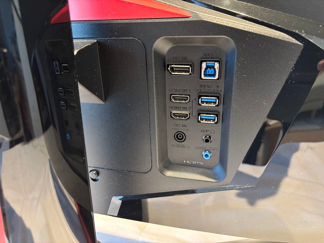 【美品】LG ゲーミングモニター 34UC79G-B 34インチ 144Hz曲面