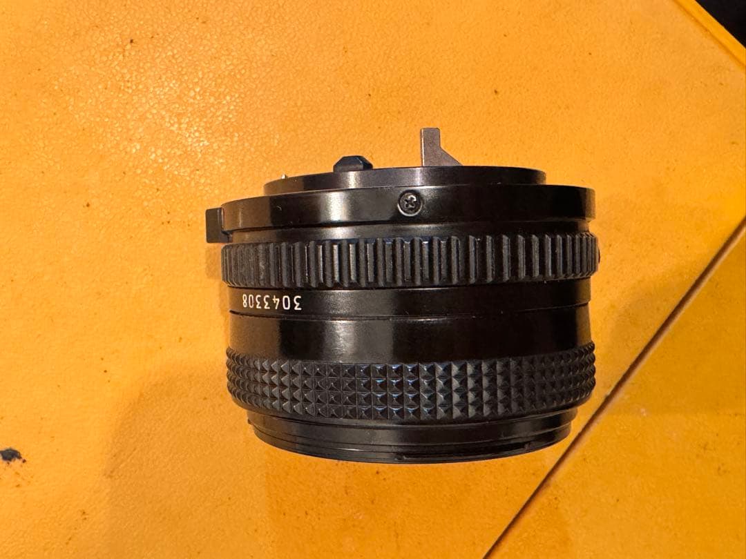 Canon A-1 + Canon lens FD50mm f1.8 レンズ