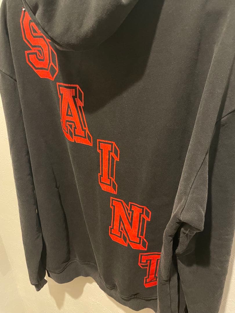 ANGEL OF DEATH パーカー ダークグレー SAINT Mサイズ