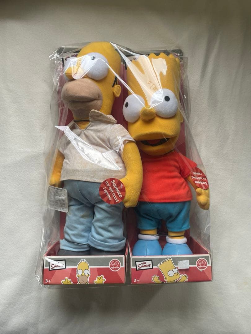90s simpsons シンプソンズ　トーキング人形　インテリア
