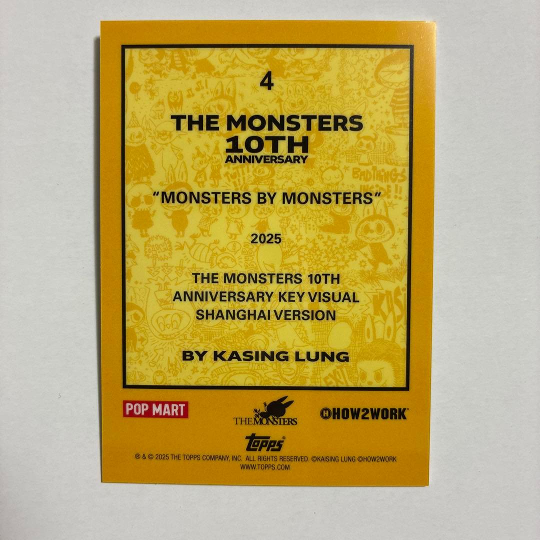 その他 topps Labubu 004/499