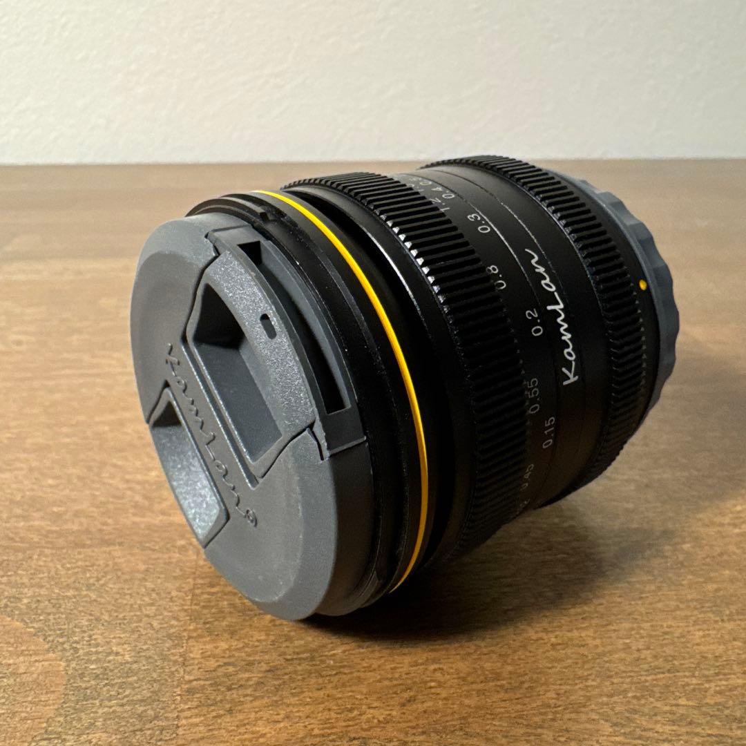 【美品】KamLan 21mm F1.8 SONY Eマウント用 単焦点 レンズ