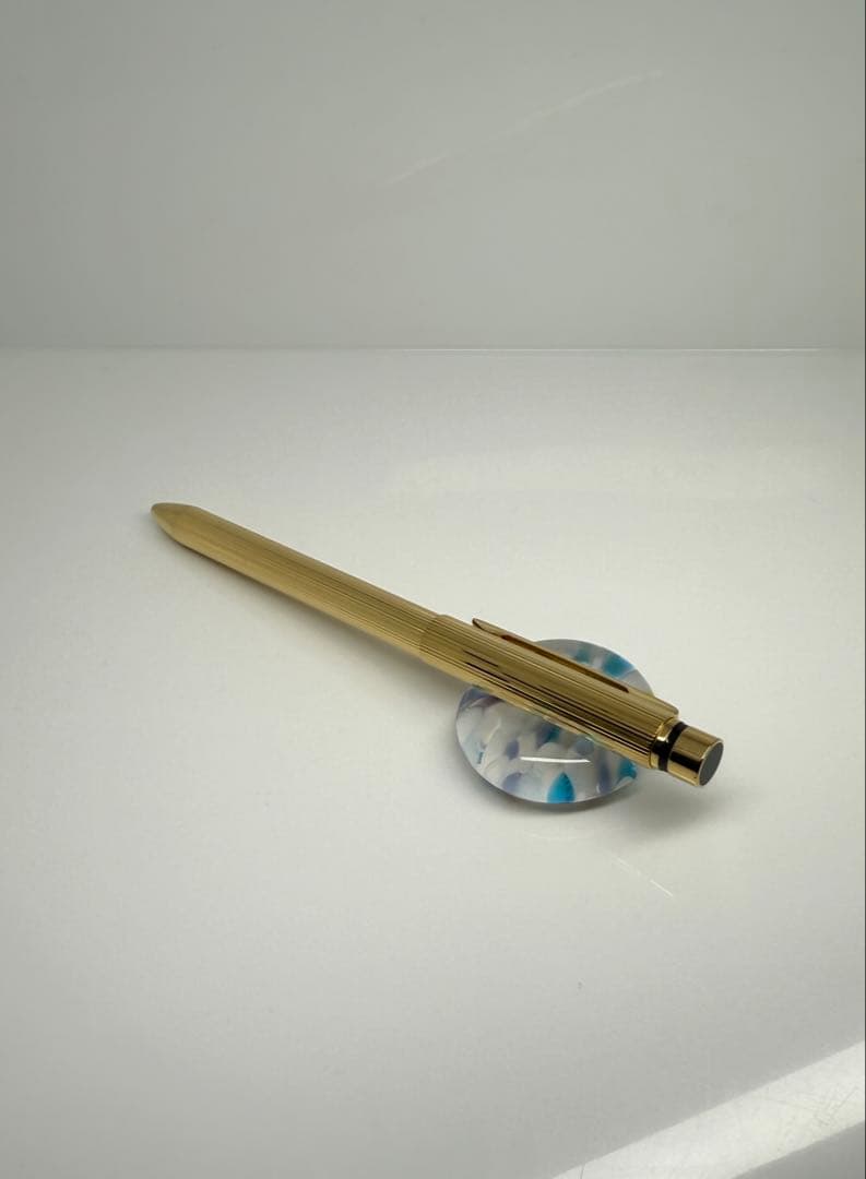 ゼブラ　シャーボ　ゴールド　金　縦縞　多機能ペン　ボールペン　廃盤