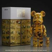 【10点セット】BE@RBRICK ベアブリック 伊藤 若冲 百花図