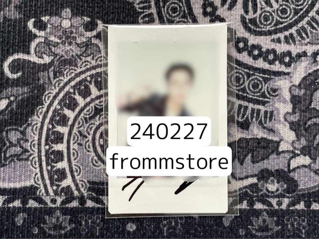 ATEEZ ミンギ ポラロイド