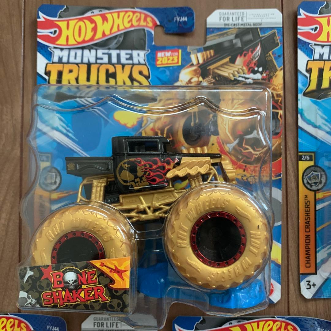 ‼️値下げ‼️ホットウィール　モンスタートラック　2023年発売　ゴールド版　全5種