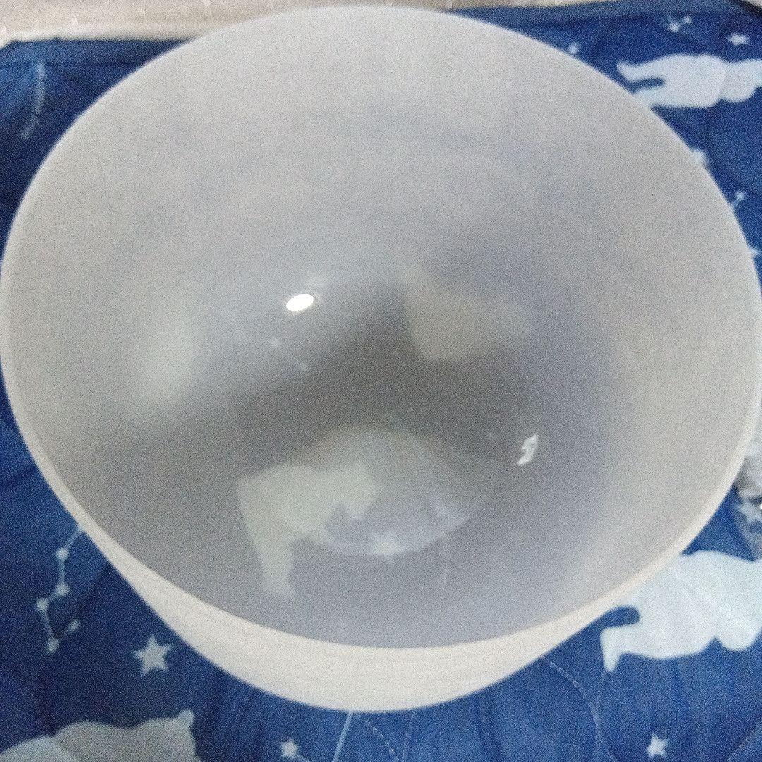 【値下げしました】クリスタルシンキングボウル☆ 直径約23cm−保存袋