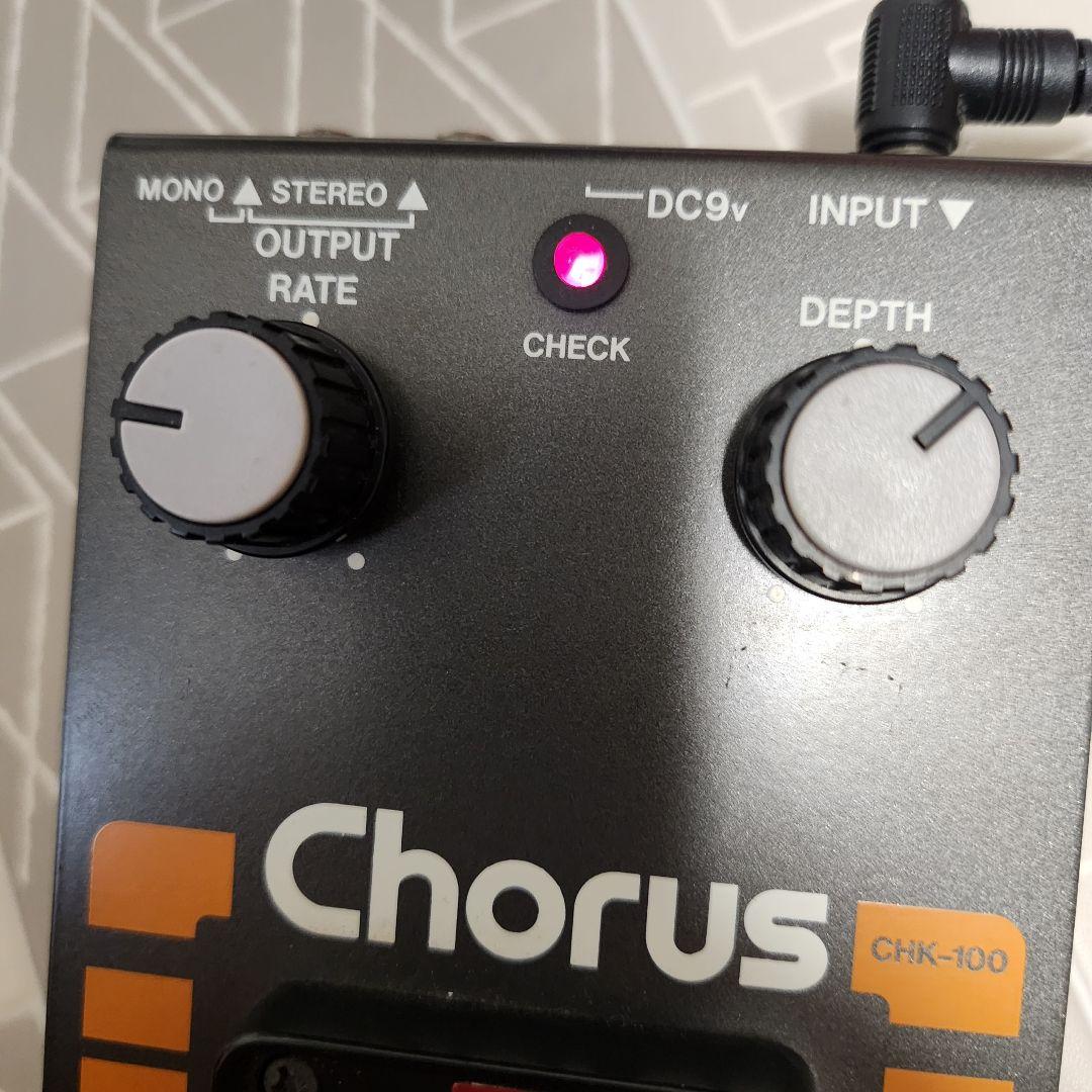 売約済み　amdek chk-100 chorus エフェクター　日本製　中古品