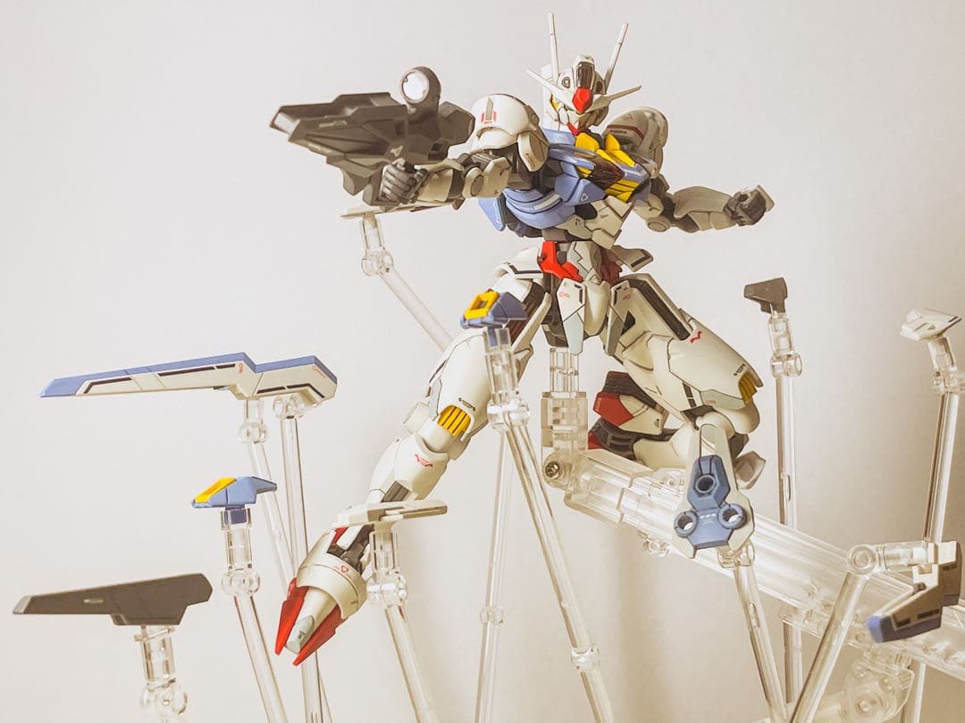 HG 1/144 ガンダムエアリアル 塗装済み完成品 b