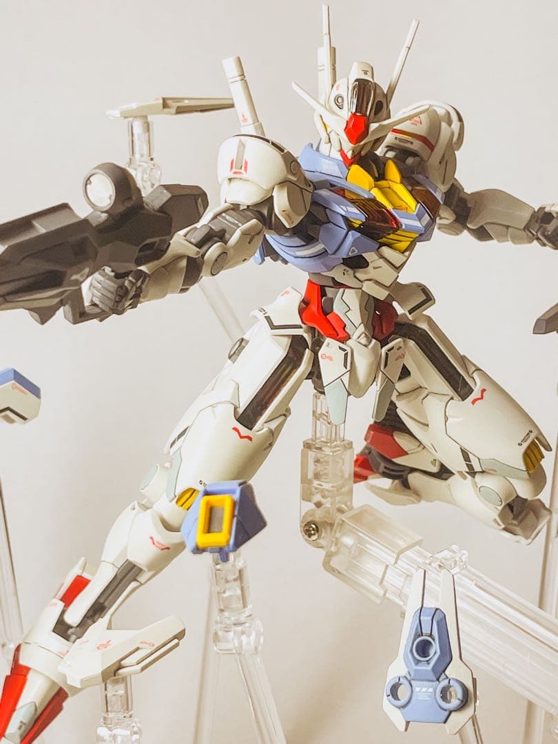HG 1/144 ガンダムエアリアル 塗装済み完成品 b