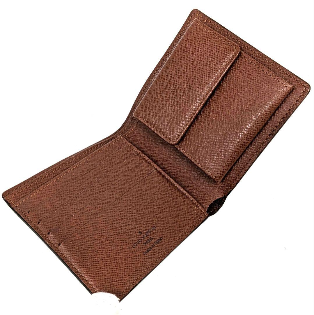 カードポケット4つ 箱・保存袋 ルイヴィトン マルコ 二つ折り財布 D30