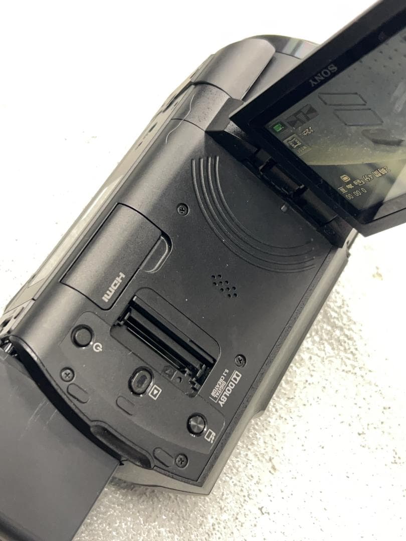 中古SONY 4K ビデオカメラFDR-AX45　レンズフィルター付き