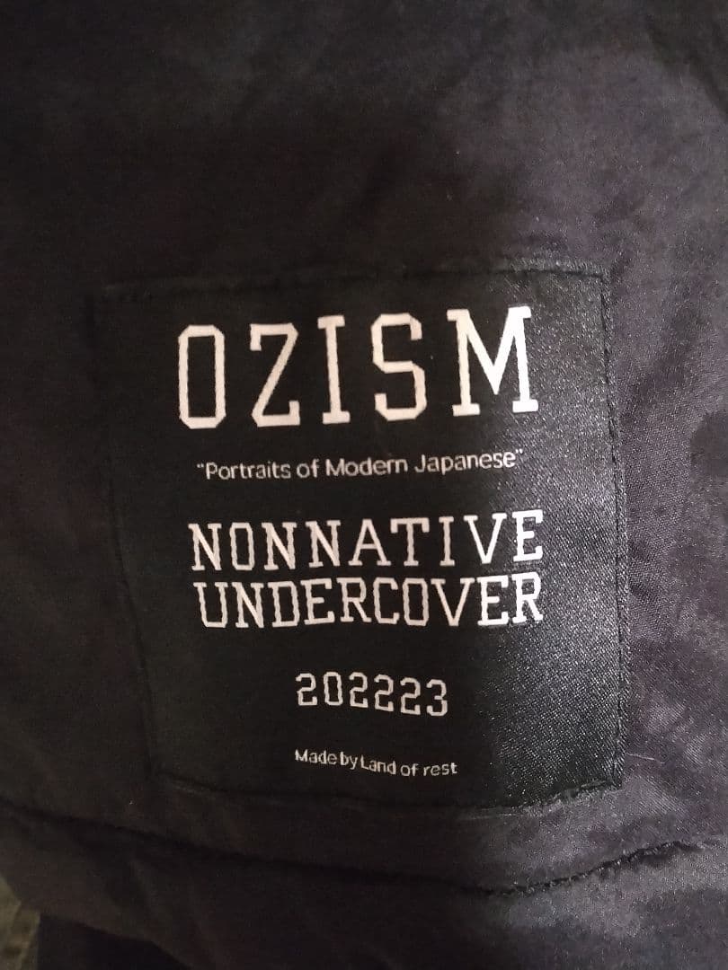 nonnative × UNDERCOVER　OZISM monk puff