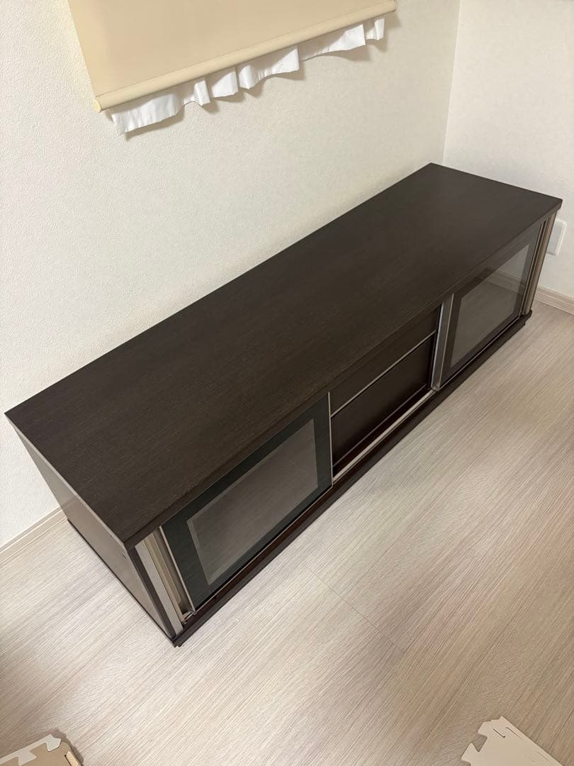 【送料込・処分】ニトリ テレビ台 ローボード150 ウォルナット 早い者勝ち