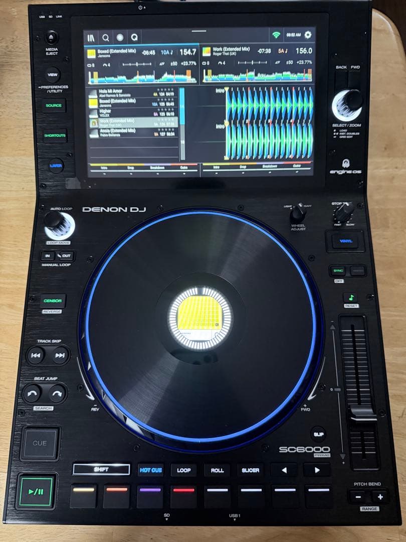 DENON DJ SC6000 タッチスクリーン CDJ