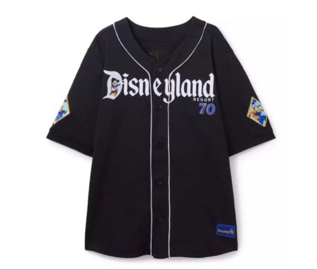 ・カリフォルニアディズニー 70周年記念 ベースボールユニフォーム L