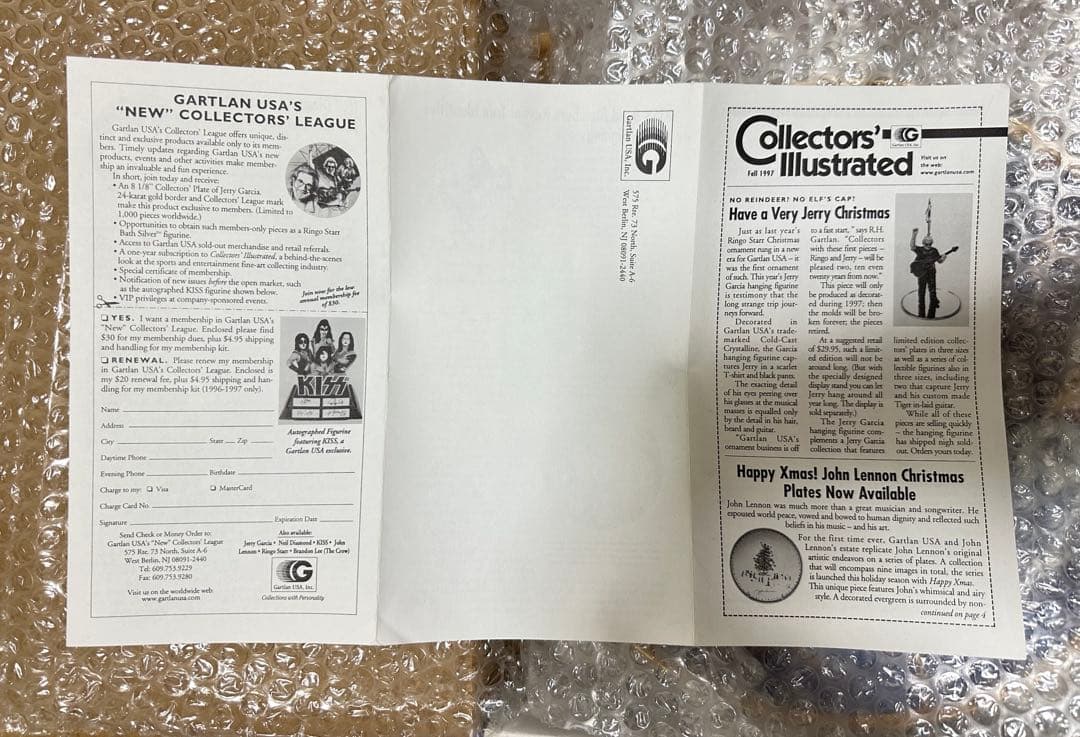 超希少サイン入りKISS Rockers &Rulersコレクターズプレート絵皿