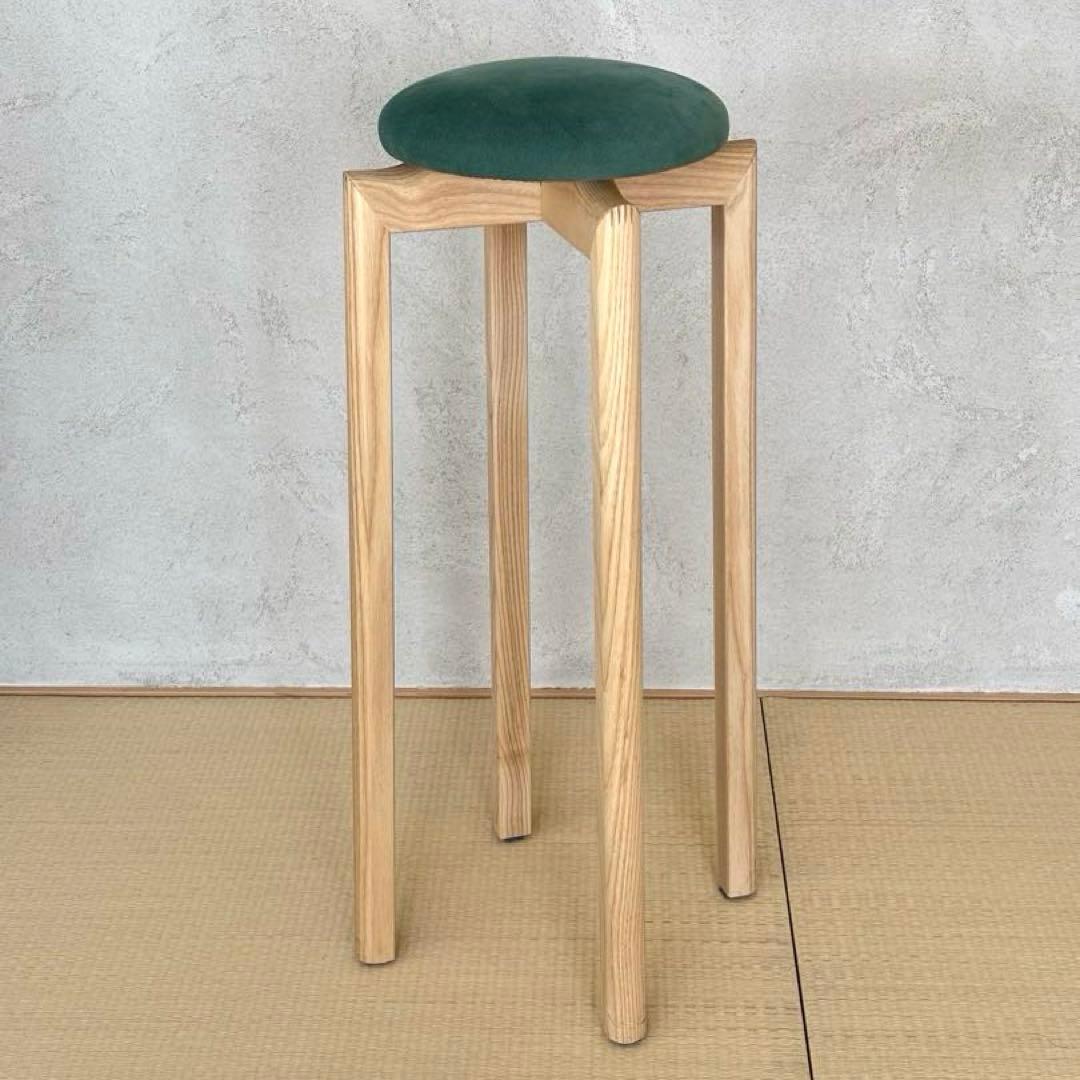 匠工芸 マッシュルームスツール グリーン Lサイズ