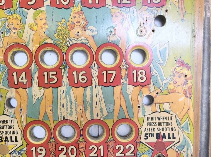 ビンテージ　ピンボール　レトロ　アメリカ