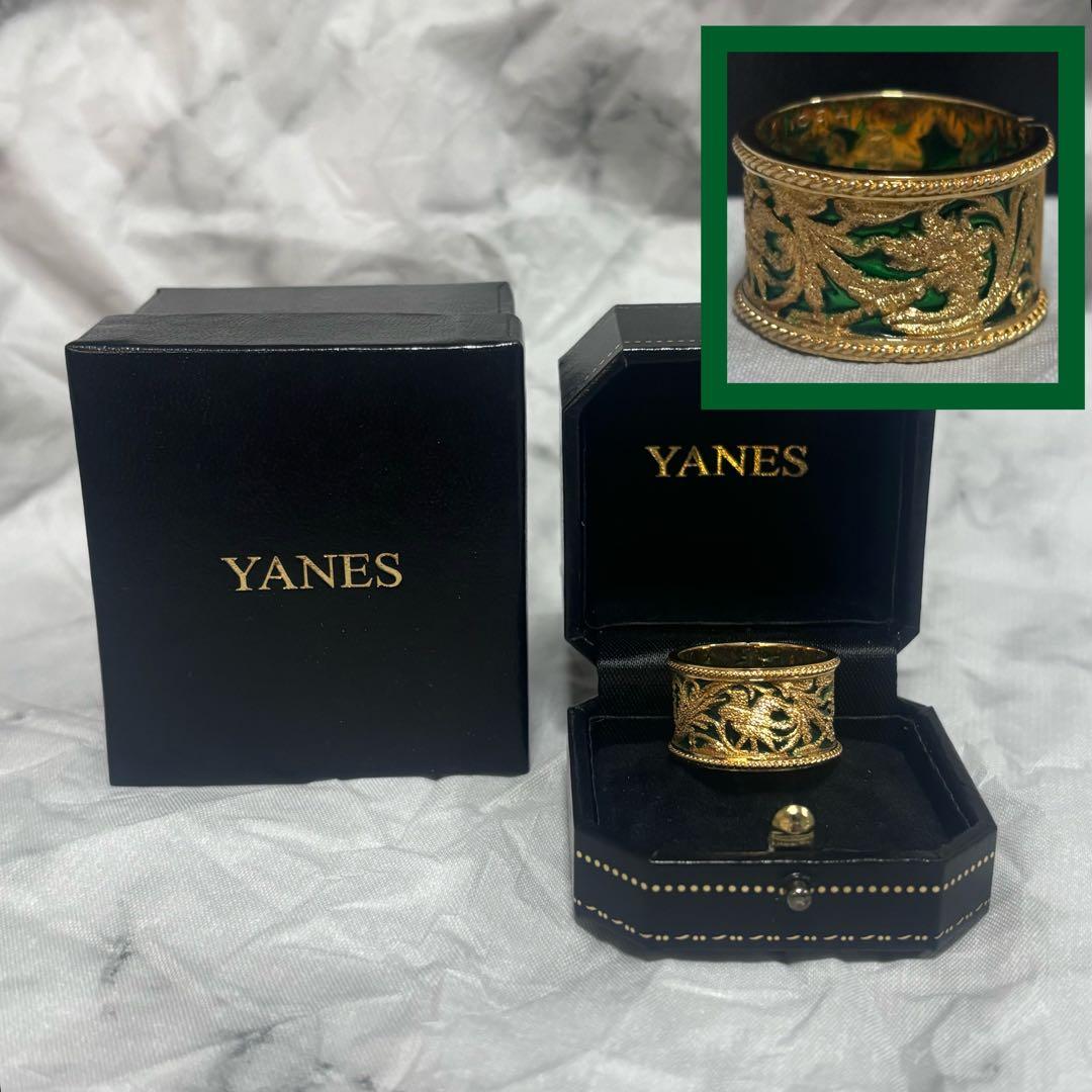 YANES ヤーネス　エマイユ　七宝焼　リング