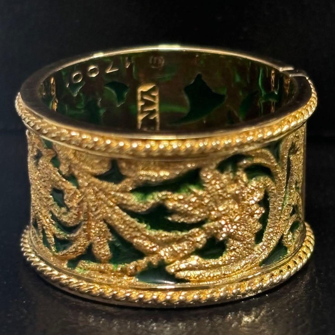 YANES ヤーネス　エマイユ　七宝焼　リング