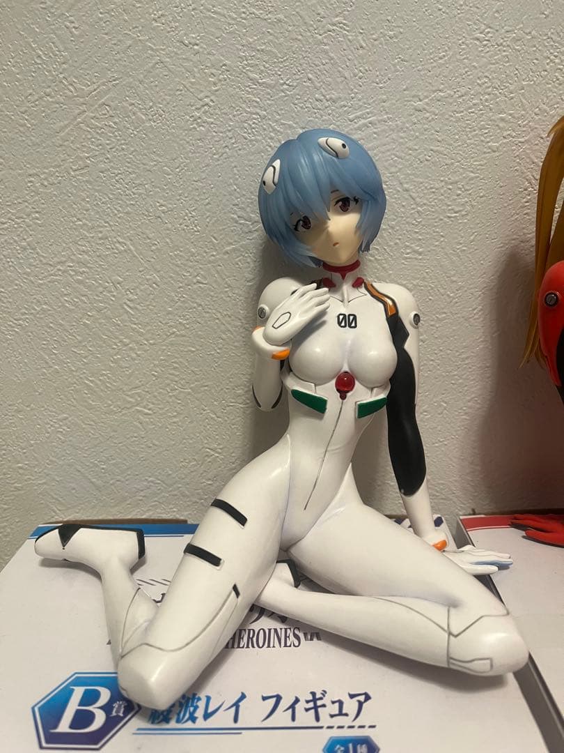 エヴァ　一番くじ　ヒロインズ　アスカ　レイ　フィギュア