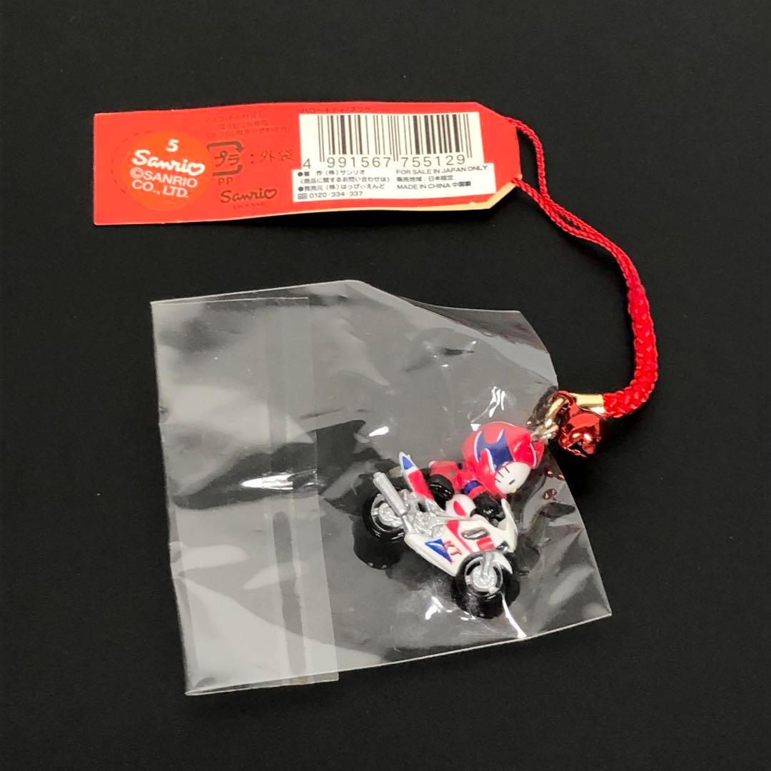ハローキティ ストラップ サーキット限定 バイク レッド Sanrio