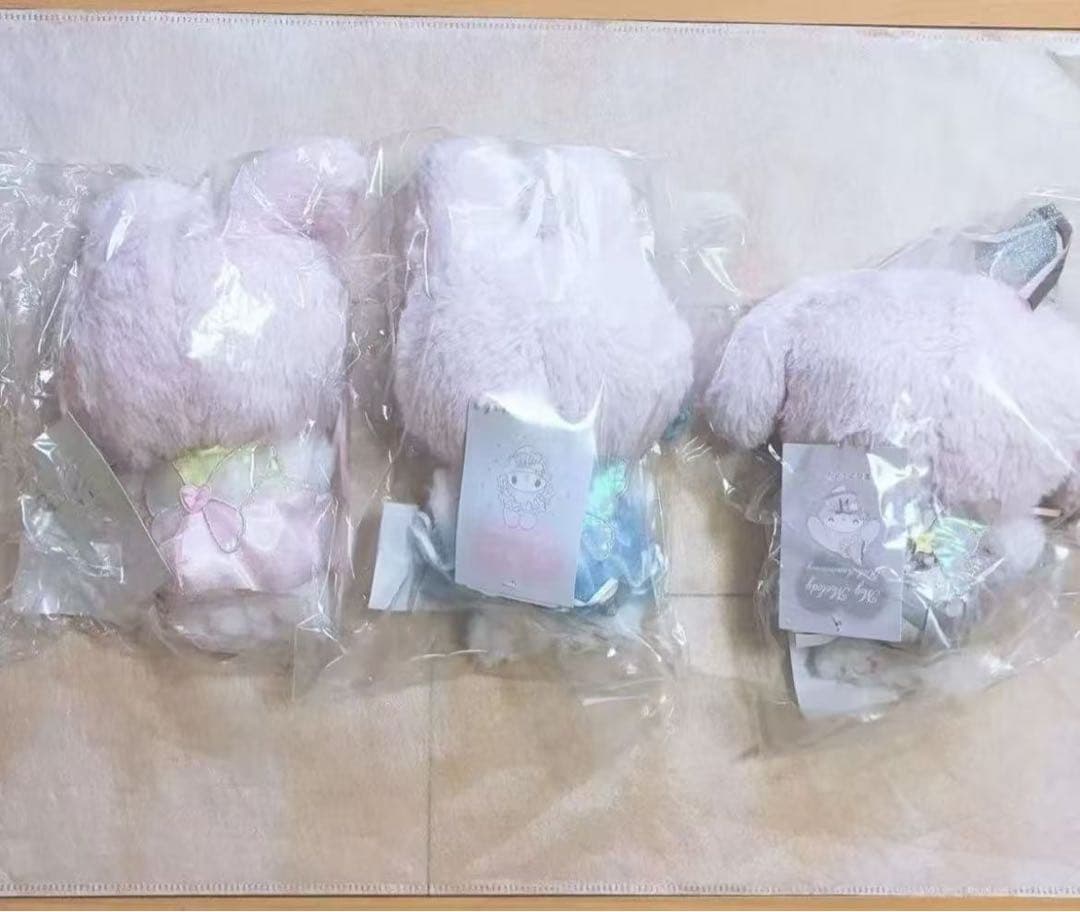 マイメロディ 50周年 アニバーサリー ぬいぐるみ 3点セット