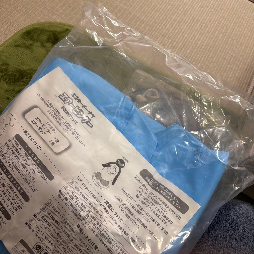 ピングー　ミスタードーナツ　店頭展示用エアードール　　未開封品