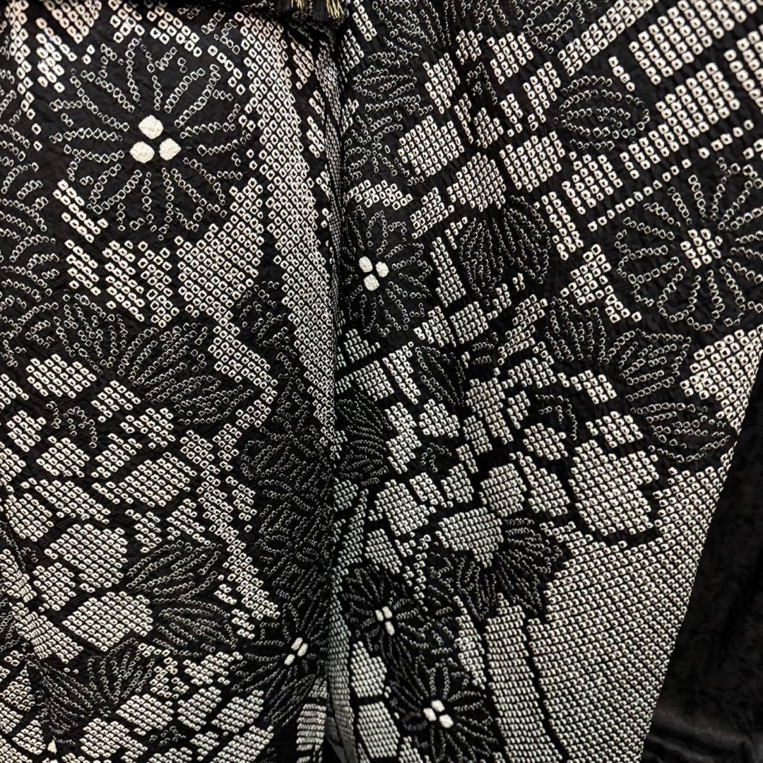 美品　総絞り　本絞り　手絞り　牡丹　逸品　フルセット　振袖　振り袖