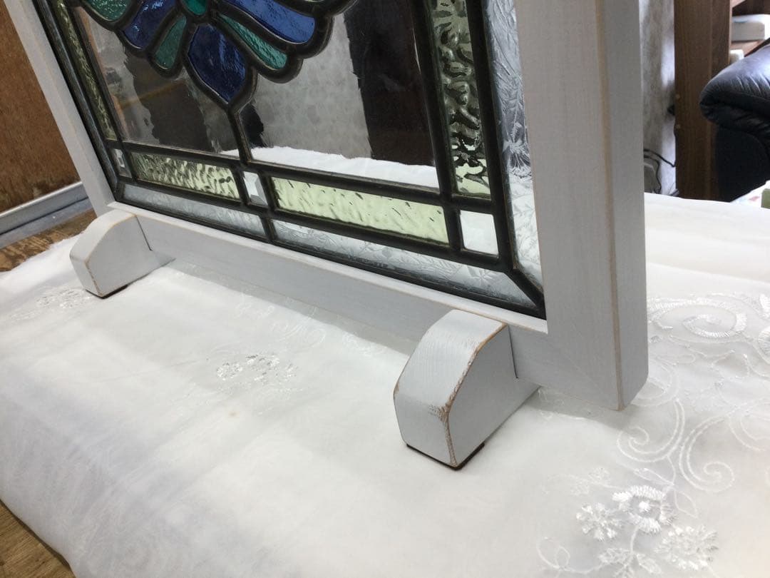 ステンドグラス☆ アンティーク調　オリジナルデザインパネル　　窓やドアに