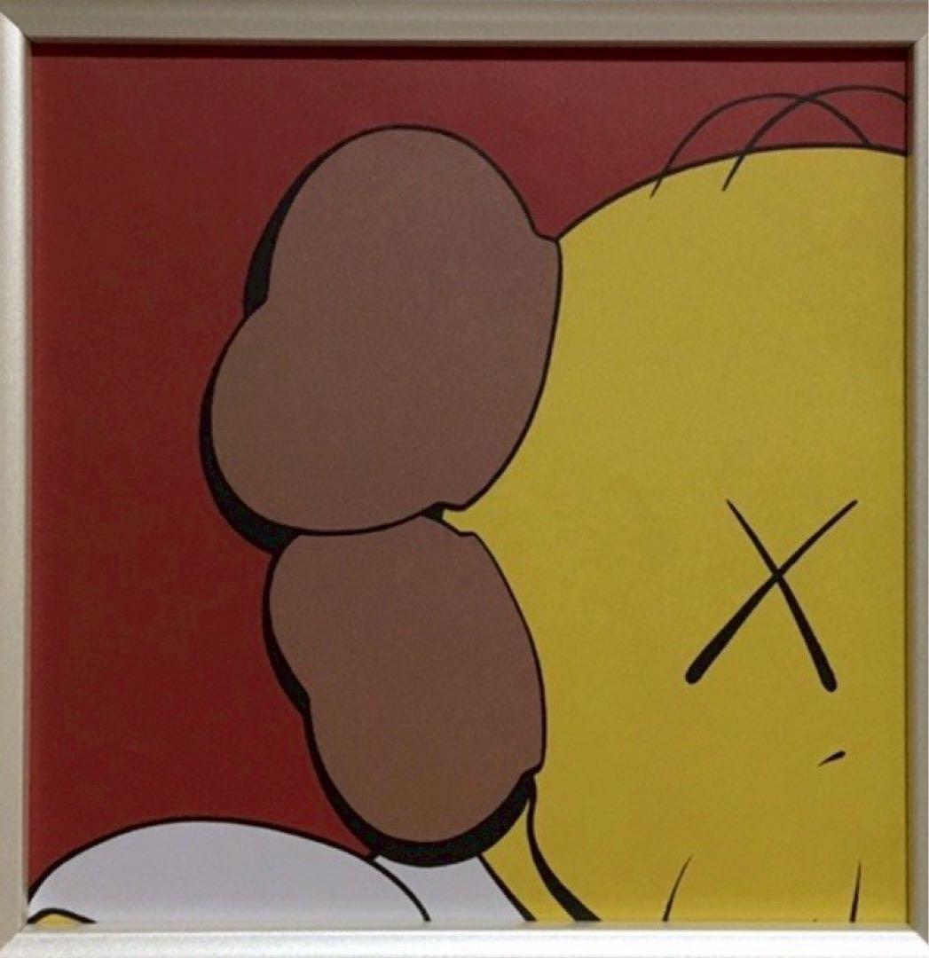 絵画/近代ポップアート/巨匠 /KAWS (カウズ) /インテリアアート/額装品