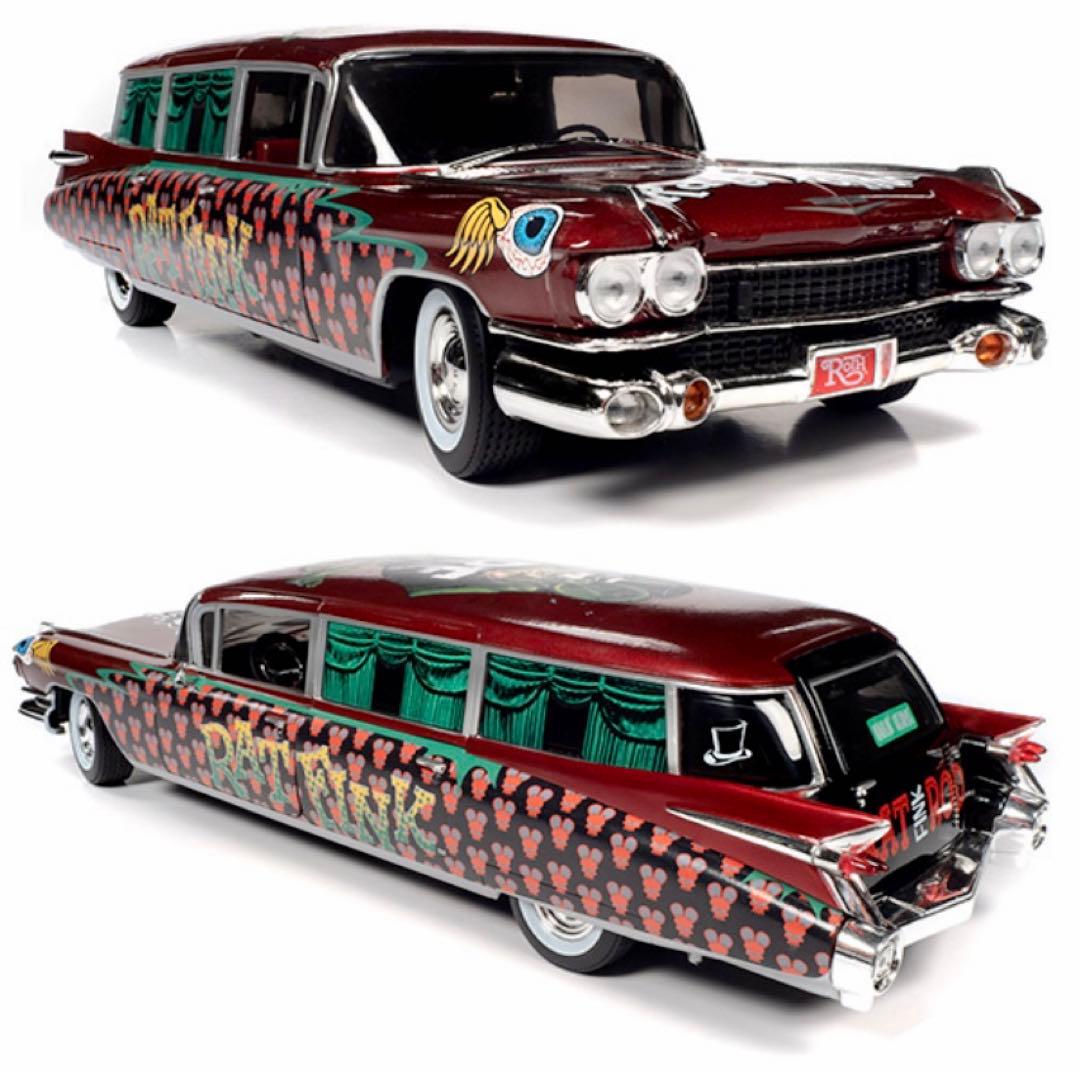 【限定】RATFINK キャデラック ミニカー ラットフィンク アメトイ