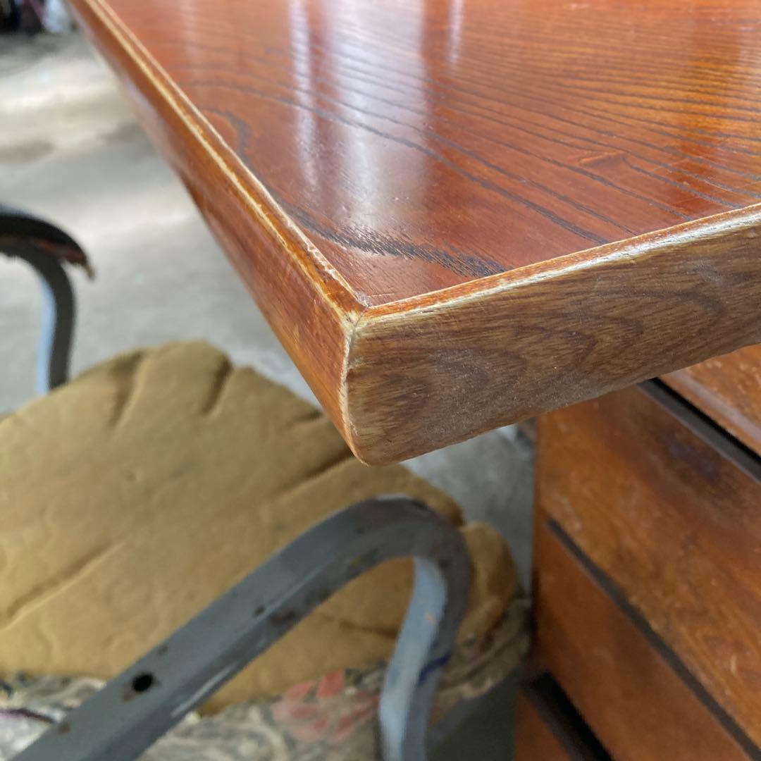 た*う様 昭和レトロ 縁がある天板 正方形 炬燵板 こたつ 天板 こたつ板 75