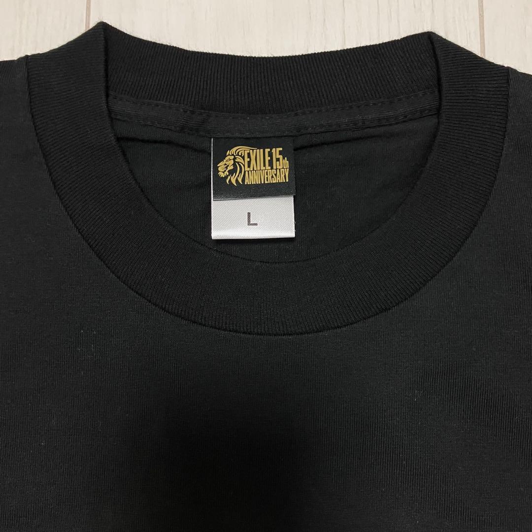 【新品】 非売品 サイン入り EXILE 15周年 Tシャツ レア 黒 半袖