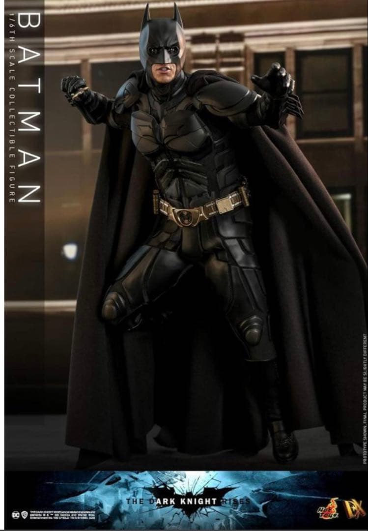 新品ホットトイズDX19 ダークナイト ライジング １/６ バットマン２.０版