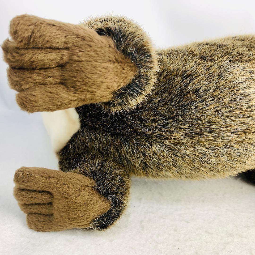 ハンサ ぬいぐるみ 3319 カワウソ かわうそ リアルアニマル 動物 獺