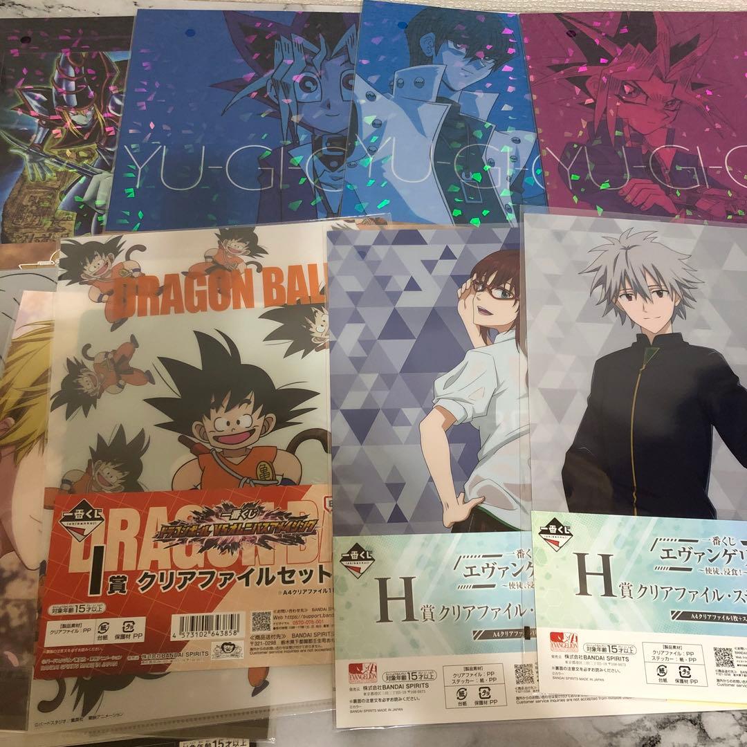 クリアファイル　大量　まとめ売り　アニメ　キャラクター