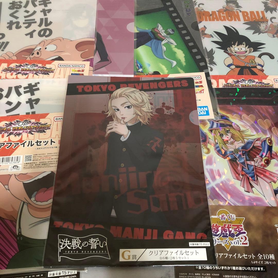 クリアファイル　大量　まとめ売り　アニメ　キャラクター