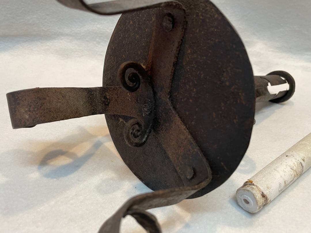 自在燭台（五段調節可能）和蝋燭　燭台