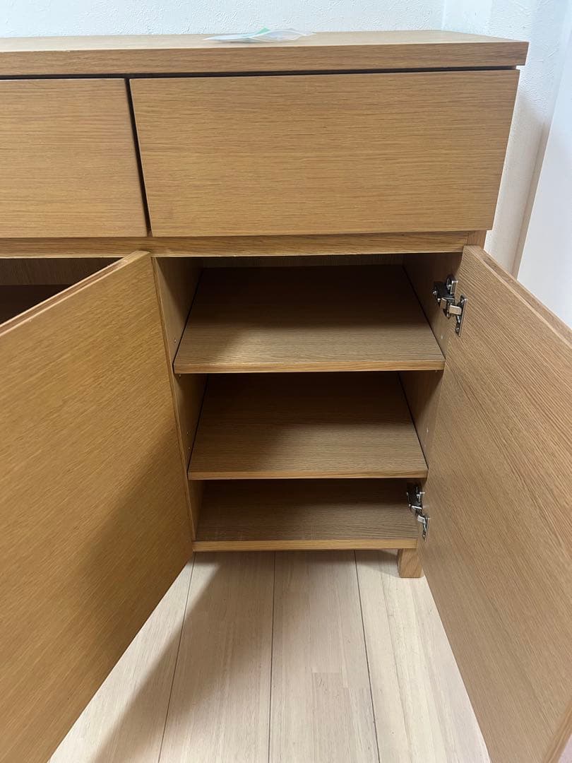 無印良品　木製キャビネット　大