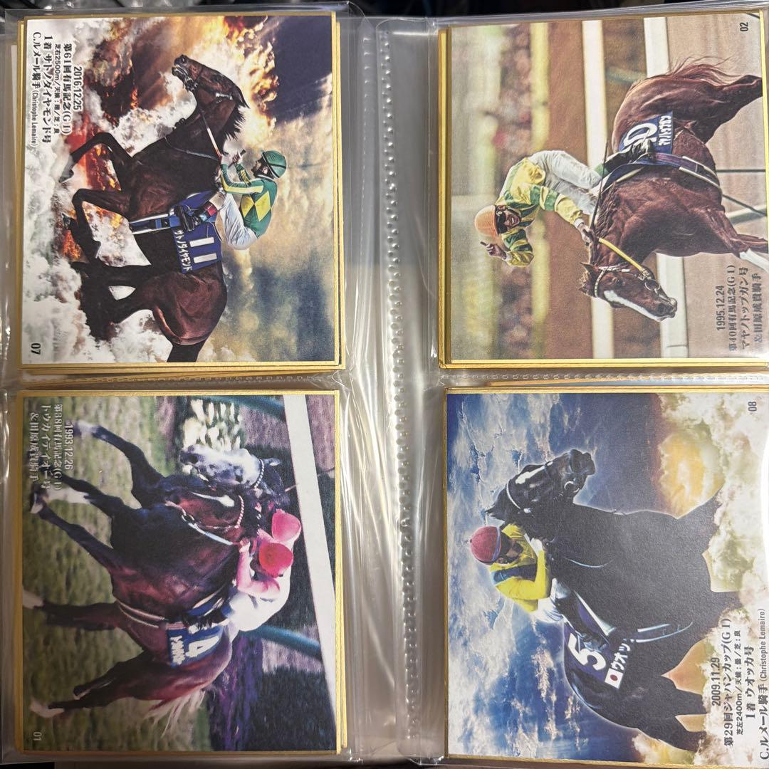 競馬トレーディングカードセット　名馬列伝