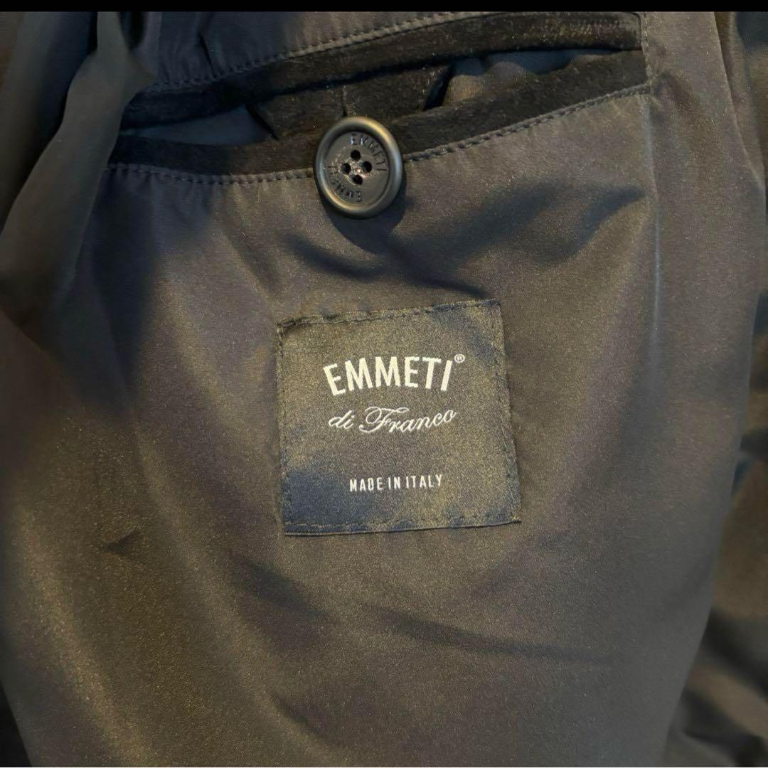 EMMETI シングルライダース JURIスウェード ブラック 48別注 未使用