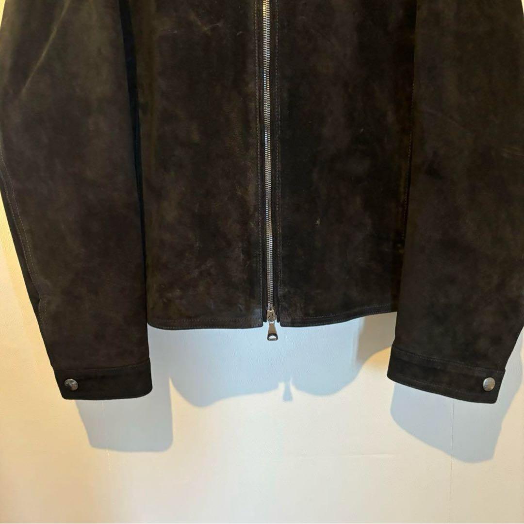 EMMETI シングルライダース JURIスウェード ブラック 48別注 未使用