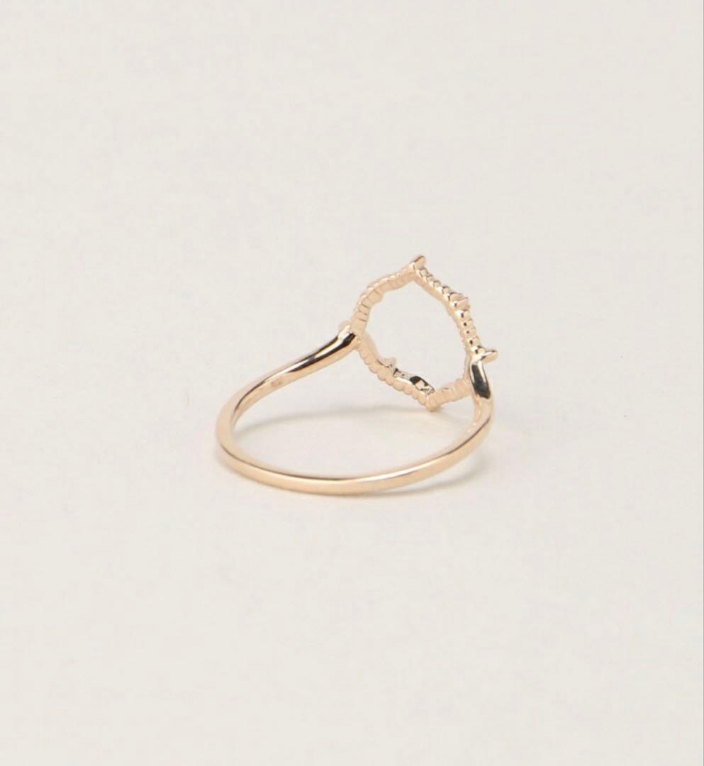 【美品】K10リング NOJESS ノジェス リング　指輪　ゴールド