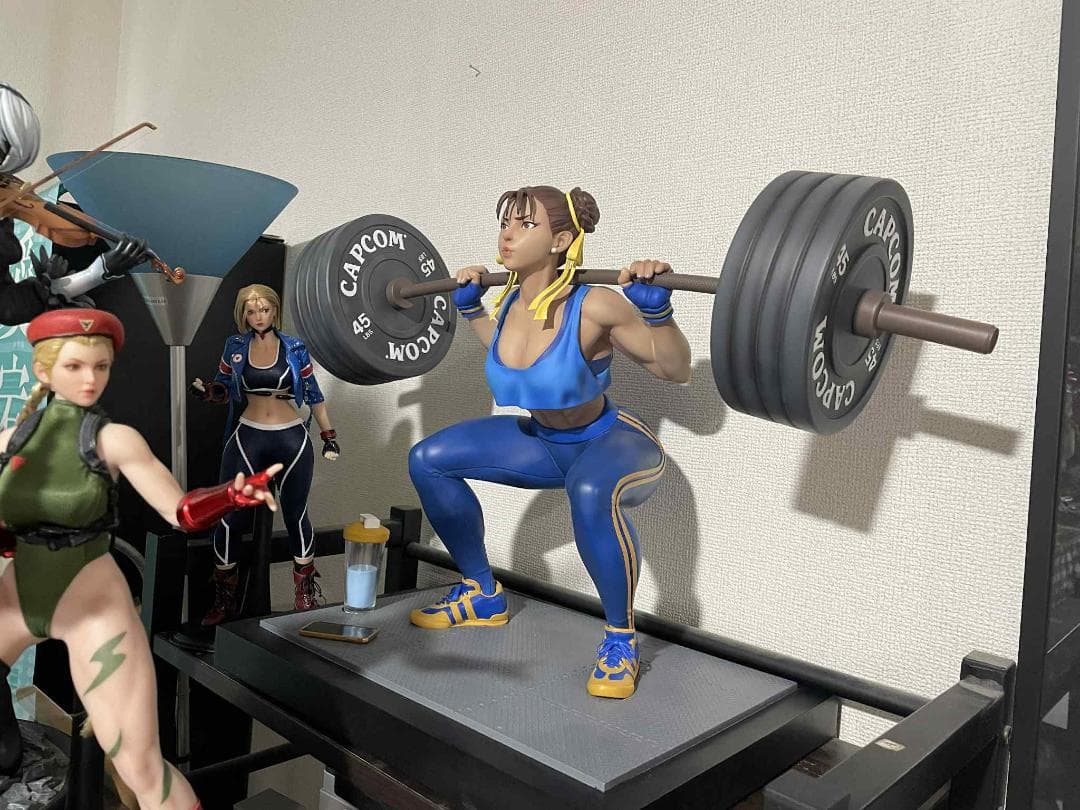 PCS 春麗 チュンリー　Alpha・ゼロ　1/4　フィギュア　スタチュー