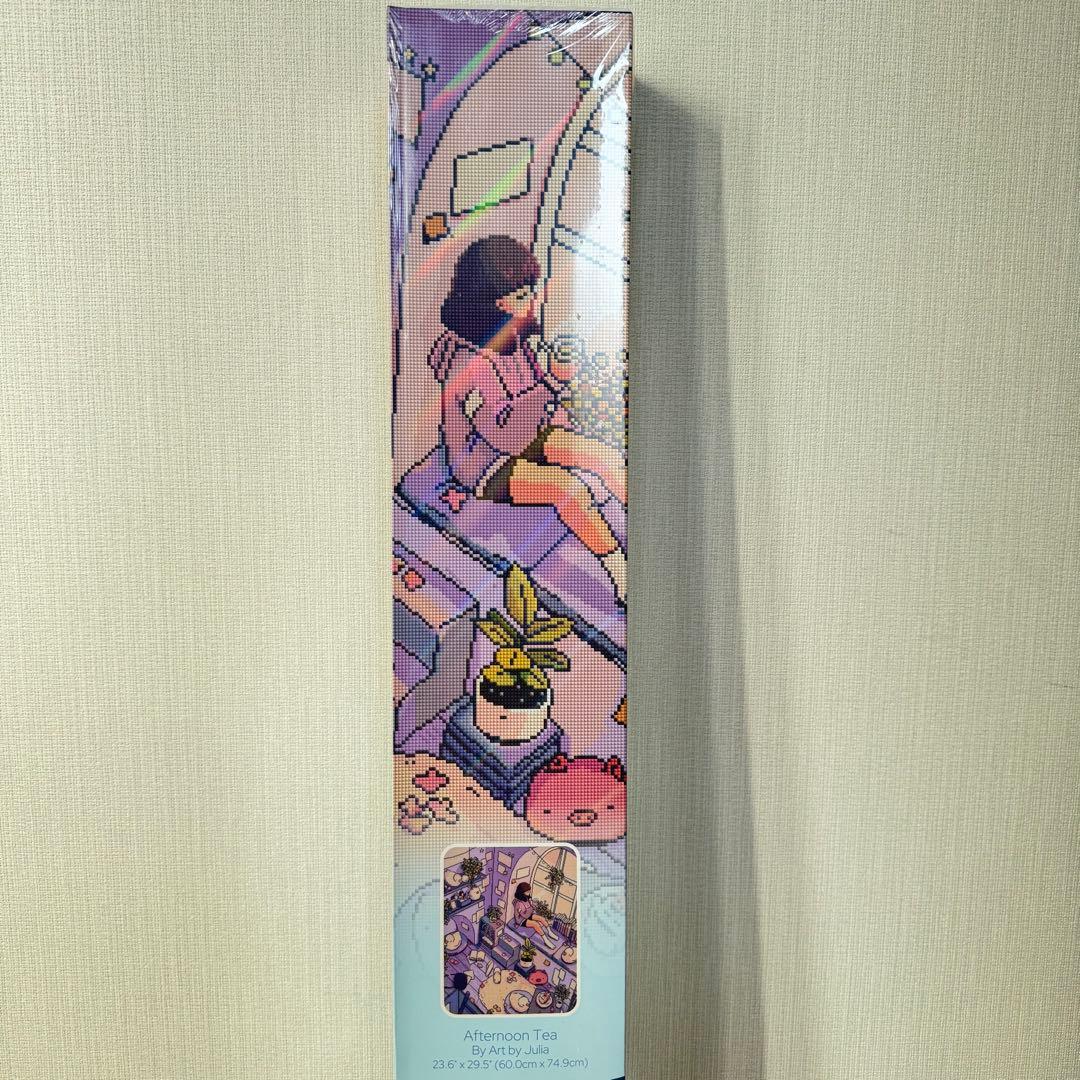 新品未開封　ダイヤモンドアートクラブ　afternoon tea